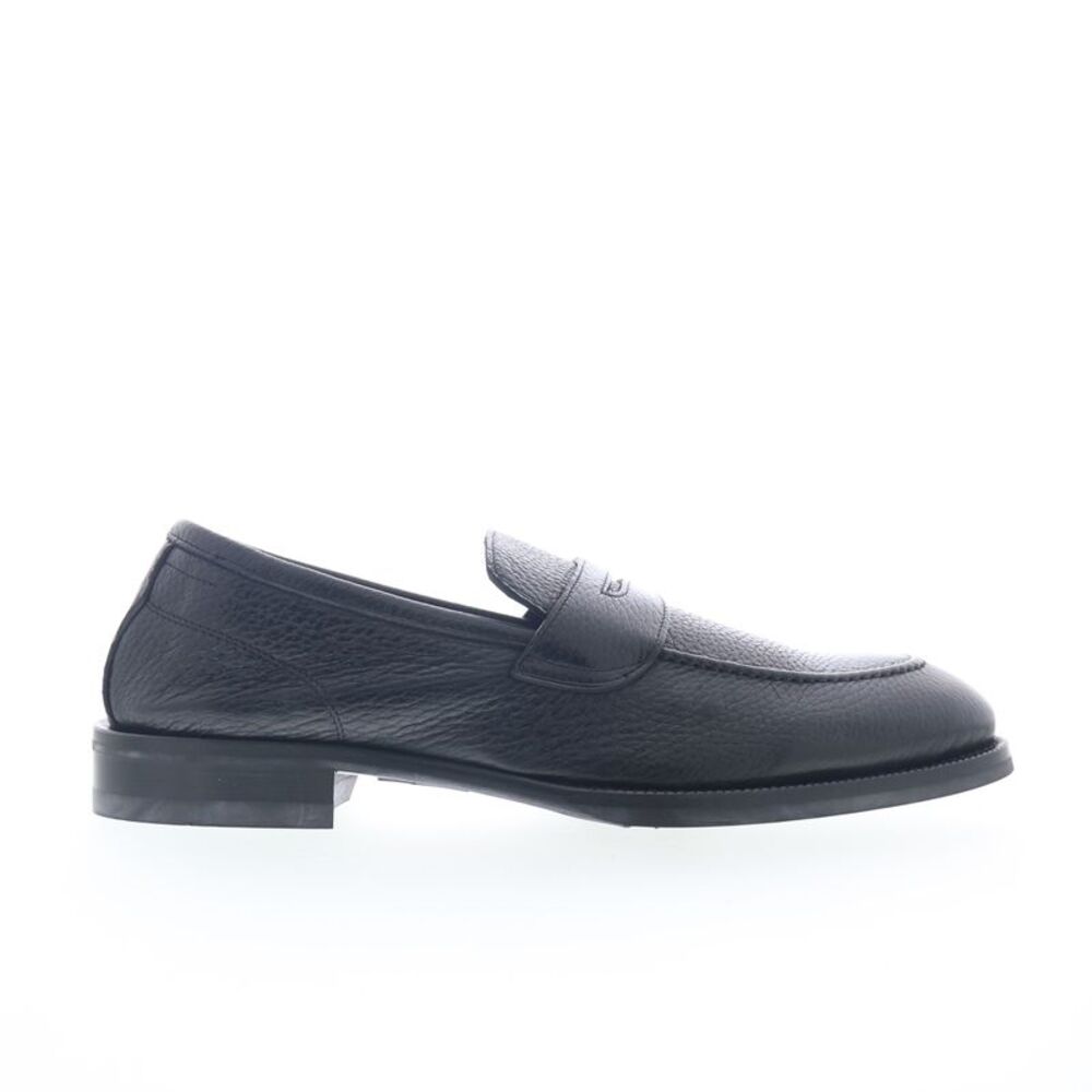 Di Bianco Mens Aviano Unlined Cervo Black Shoes (NWT)